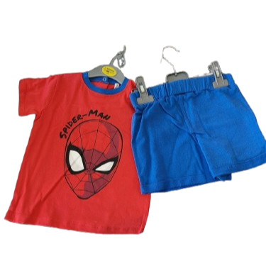 Maglietta + Pantaloncini Spider Man