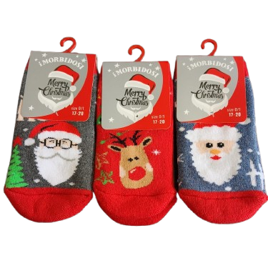 Calze Antiscivolo Natale 17-20