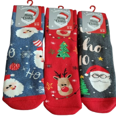 Calze Antiscivolo Natale 28-33