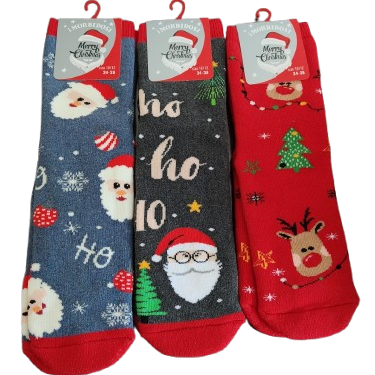 Calze Antiscivolo Natale 34-38